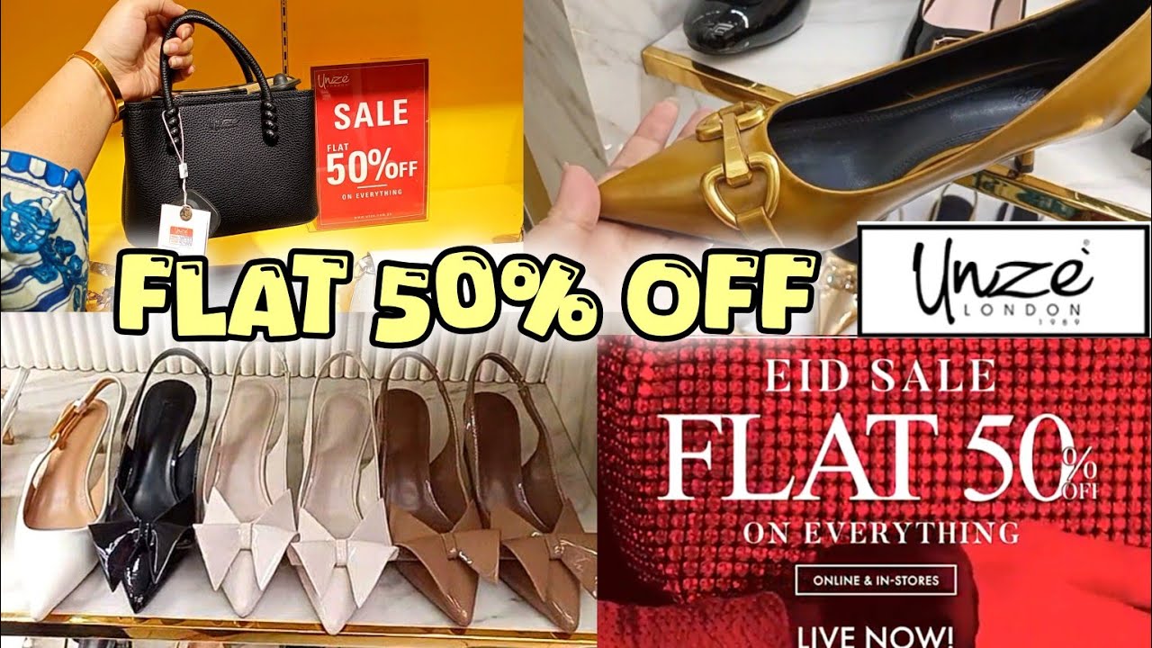 Unze London Flat 50% OFF Sale 😱 | Shoes, Bags & Apparel Shopping Vlog | Huge Discount Sale