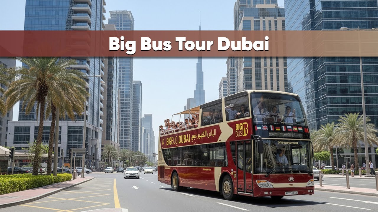 Big Bus Tour Dubai | Explore Dubai&rsquo;s Iconic Landmarks with Hop-On Hop-Off Sightseeing