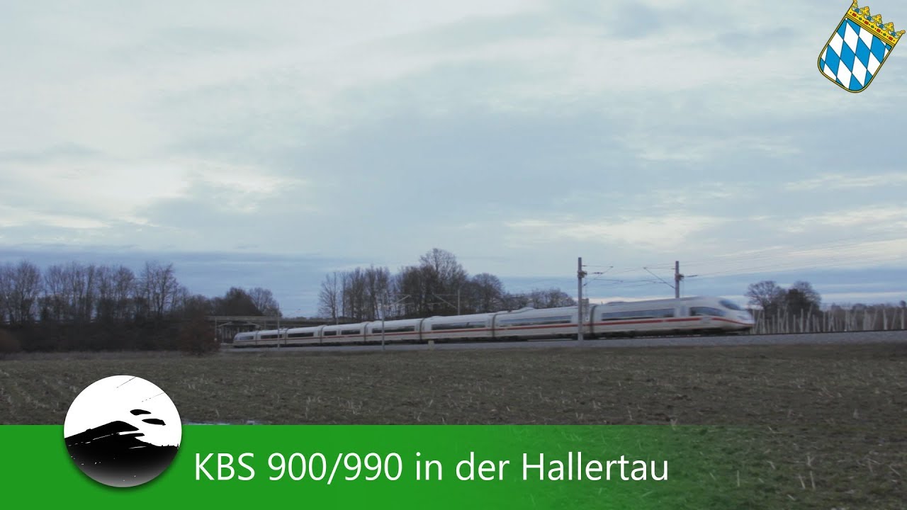 Bayerns Bahnverkehr : An der KBS 900/990 in der Hallertau