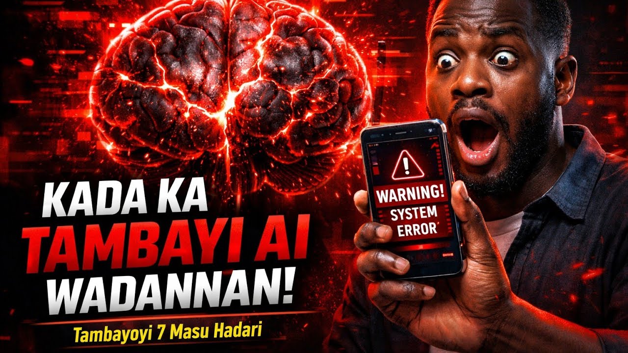 Tambayoyi 7 Masu Haɗari da Kada Ka Taɓa Yi wa AI 🚫