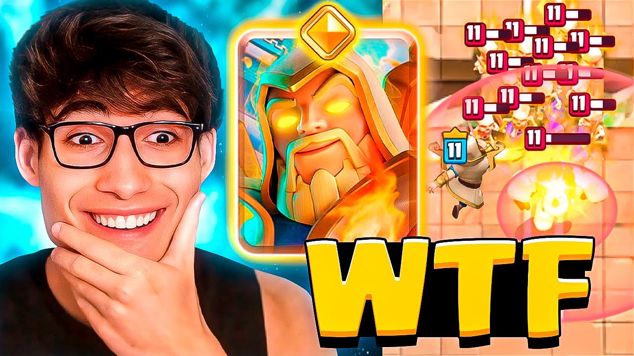 EL MAGO APRENDI&Oacute; A VOLAR 😱 | NUEVO MAGO H&Eacute;ROE EN CLASH ROYALE 