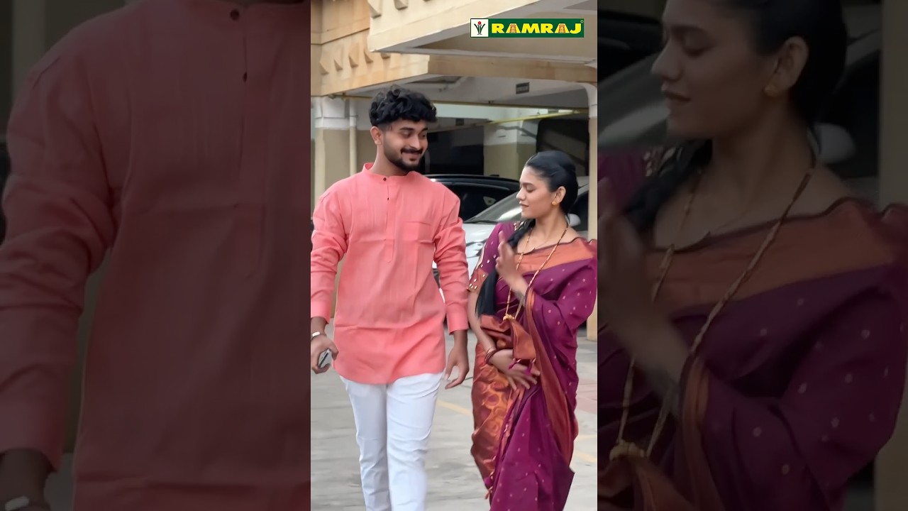 Wait till end😅❤️ | Pranit kalokhe | Ramraj cotton kurta | Trending 