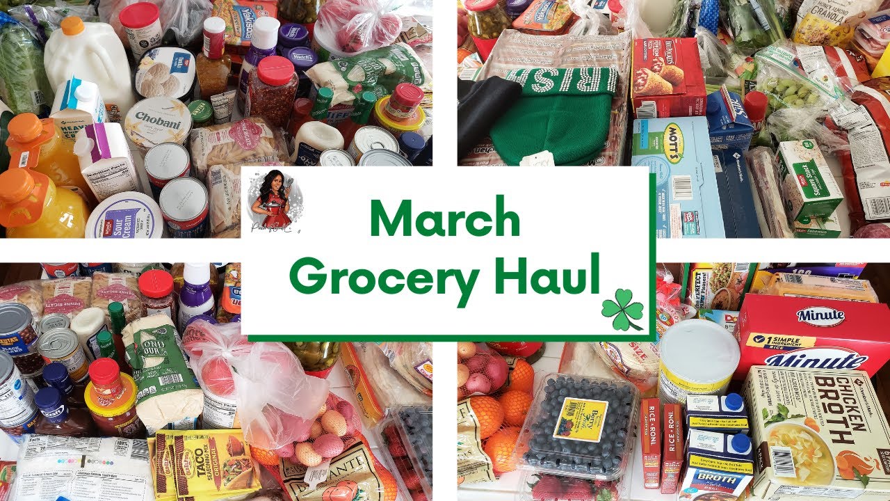 Large Family Grocery Haul 2021 I Huge Grocery Haul I March Grocery Haul