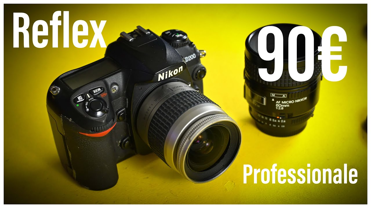 Nikon D200 Reflex professionale sotto i 90&euro;  eccola qua!