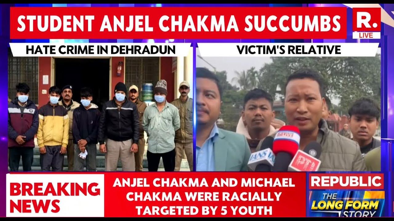 BREAKING LIVE: Tripura Student Racially Attacked & Killed By 5 Youths In Dehradun