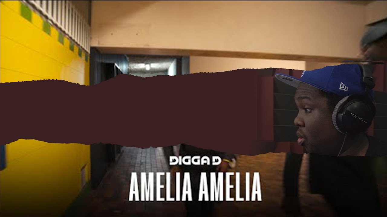 Digga D - Amelia Amelia (Official Video) (REACTION)
