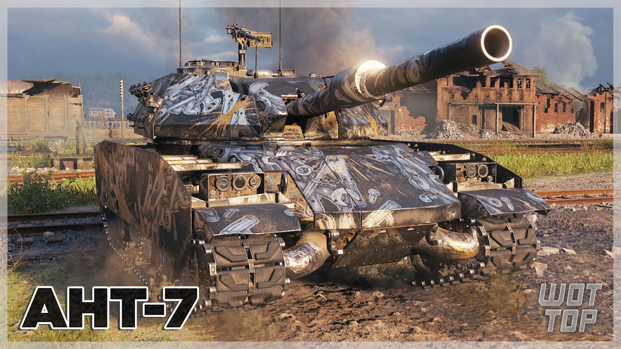 AHT-7 - 11.1K Damage 6 Kills - World of Tanks