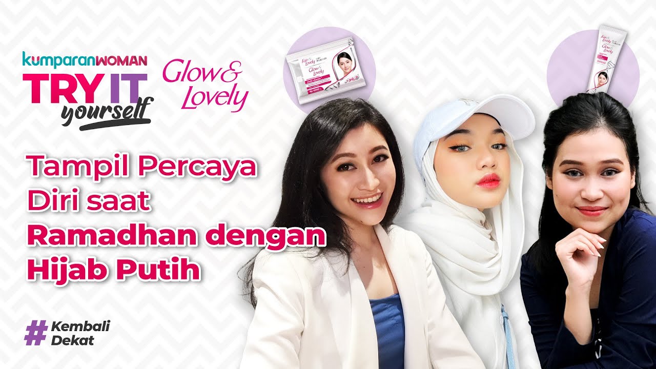 Tampil Percaya Diri saat Ramadhan dengan Hijab Putih | Try It Yourself #kumparanWOMAN