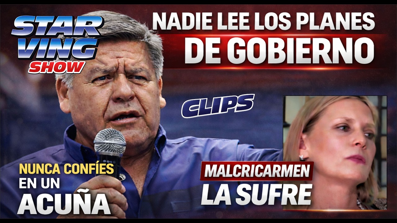 NUNCA CONFIES EN CESAR ACUÑA / STARVINGSHOW CLIPS
