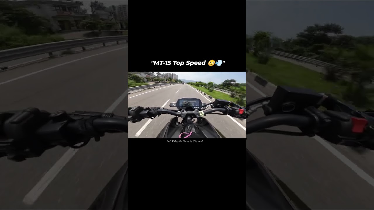 YAMAHA MT-15 | MT-15 TOP SPEED #mt15 #yamaha #bikeride #bikeriding #trending #jammu #shortvideo