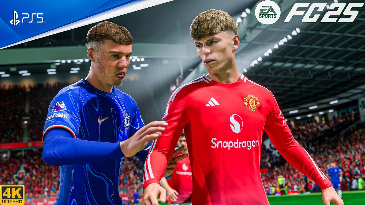 FC 25 - Manchester United Vs Chelsea - Ft. Palmer,Zirkzee | Premier League 24/25 | PS5™ [4K60]