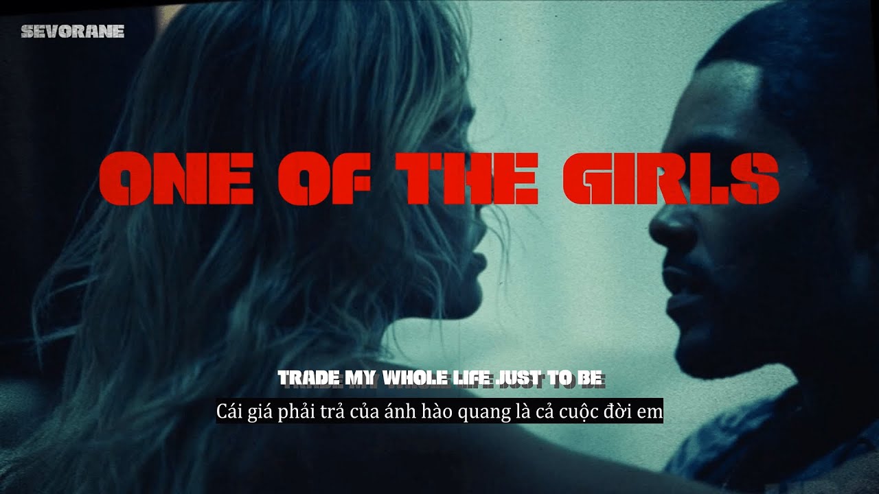 ONE OF THE GIRLS - The Weeknd, Jennie, Lily-Rose Depp I Vietsub & Lyrics I Slowed & Reverb