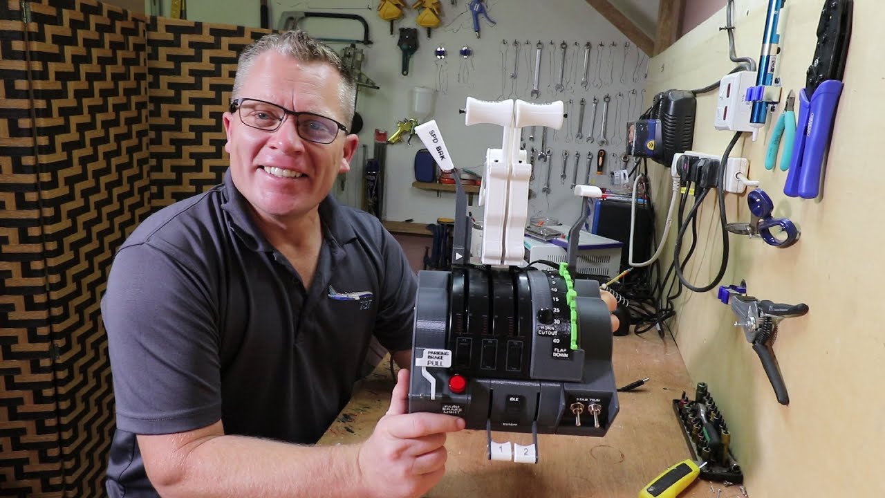 Saitek 737 Throttle Mod 2