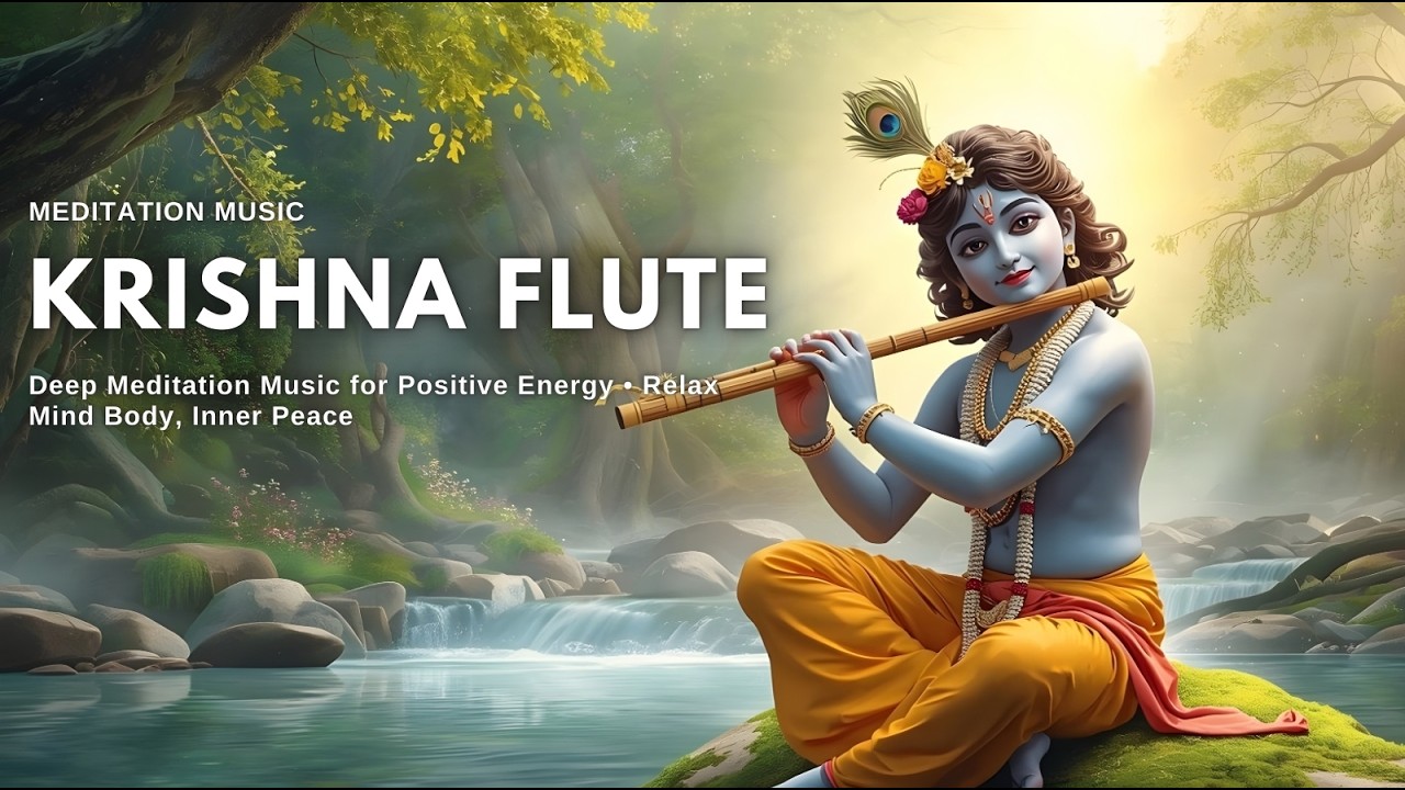 Krishna Flute || Deep Meditation Music for Positive Energy • Relax Mind Body, Inner Peace Ep60/26