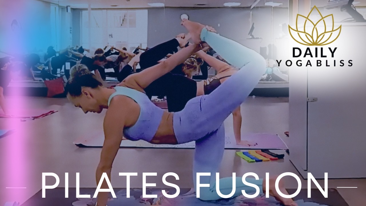 PILATES WITH RESISTANCE BAND 1 LA/ DailyYogaBliss Flow #