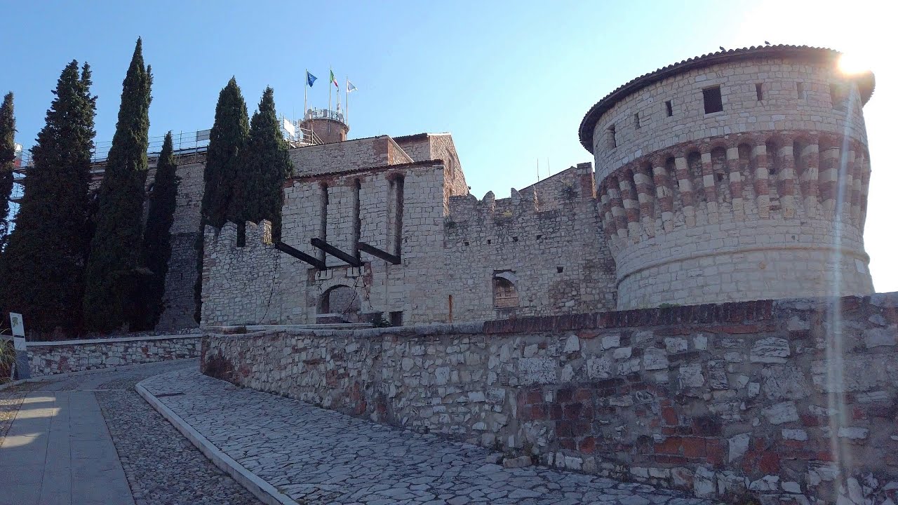 Castle of Brescia, Italy