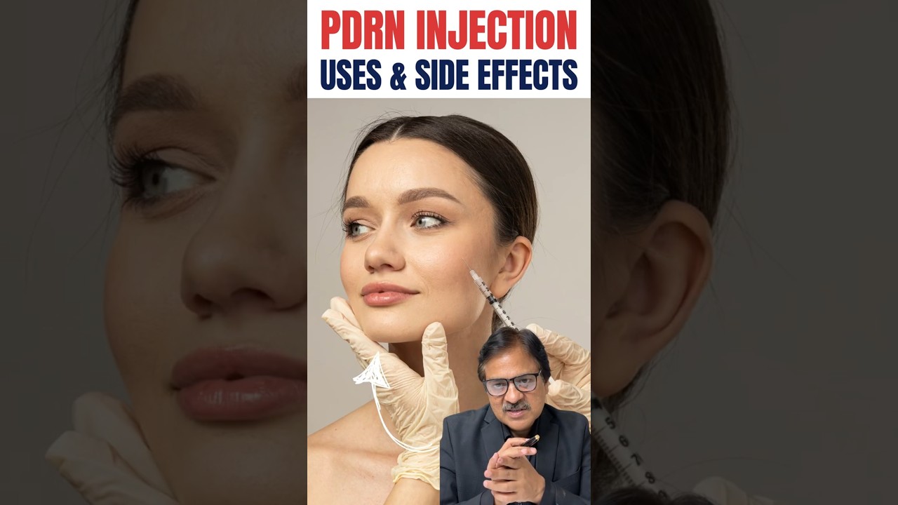 PDRN Injections for Skin & Hair | Real DNA-Based Glow Up | Benefits, Uses & Safety  #short #trending