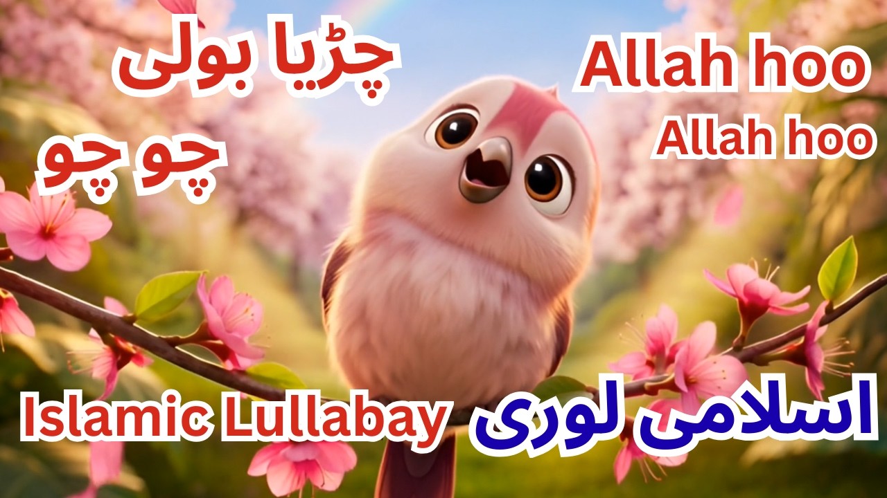 Chidiya Boli 🐦 | Allahu Allahu | Cute Islamic Kids Nasheed 🌸 | TV Islamic Rhymes | Peaceful Sleep