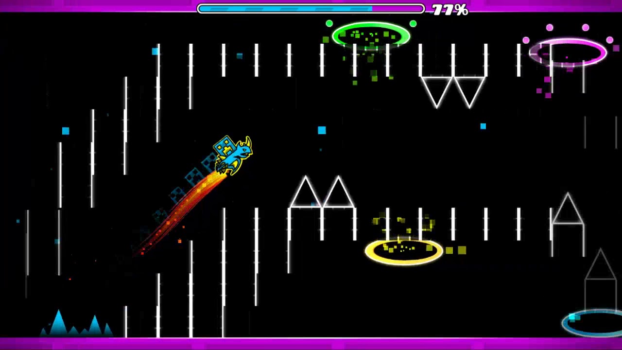 Geometry Dash - All Rated Levels of 1.0