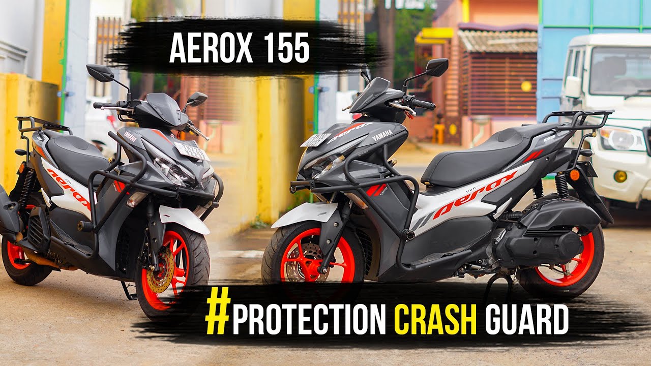Aerox 155 | Crash Guard | Installation Guide | HT Exhaust