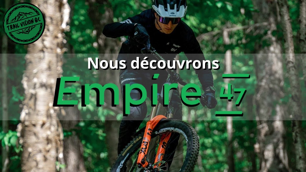 Nous découvrons Empire 47 et faisons l'essai de 3 vélos🙌