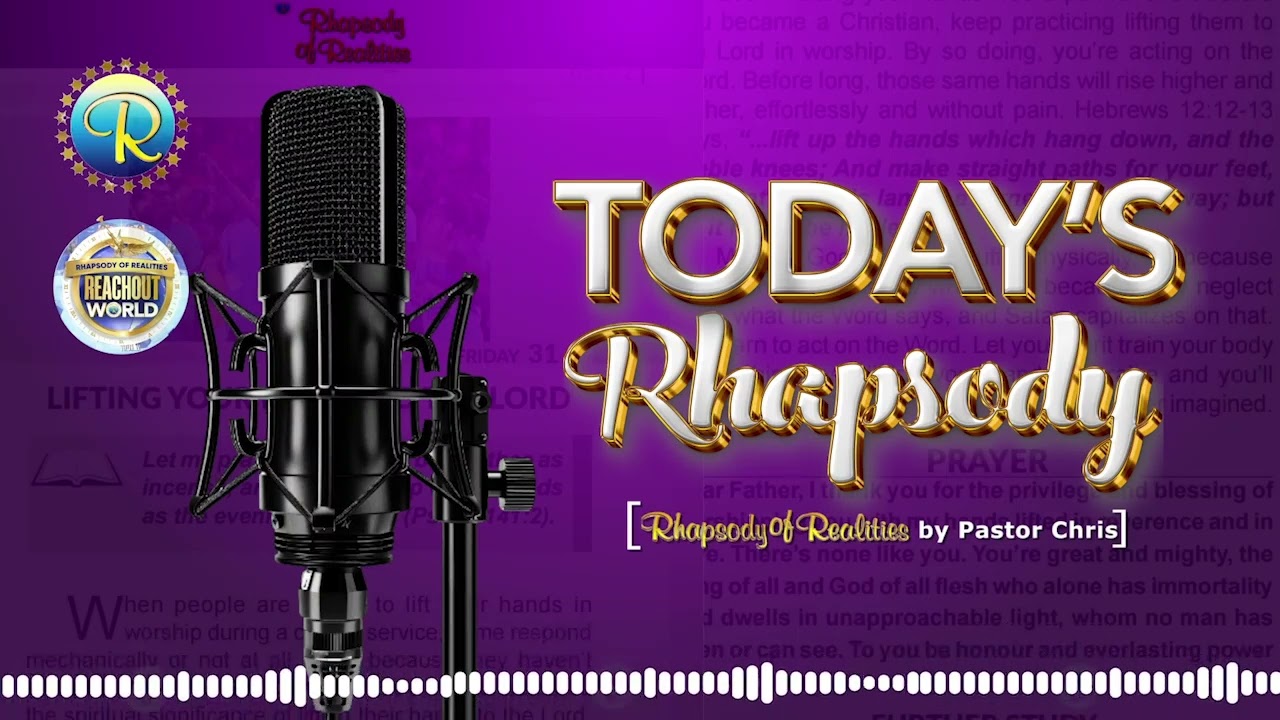 TODAY'S RHAPSODY READING: FEBRUARY 9TH  - YOU’RE THE SOLUTION