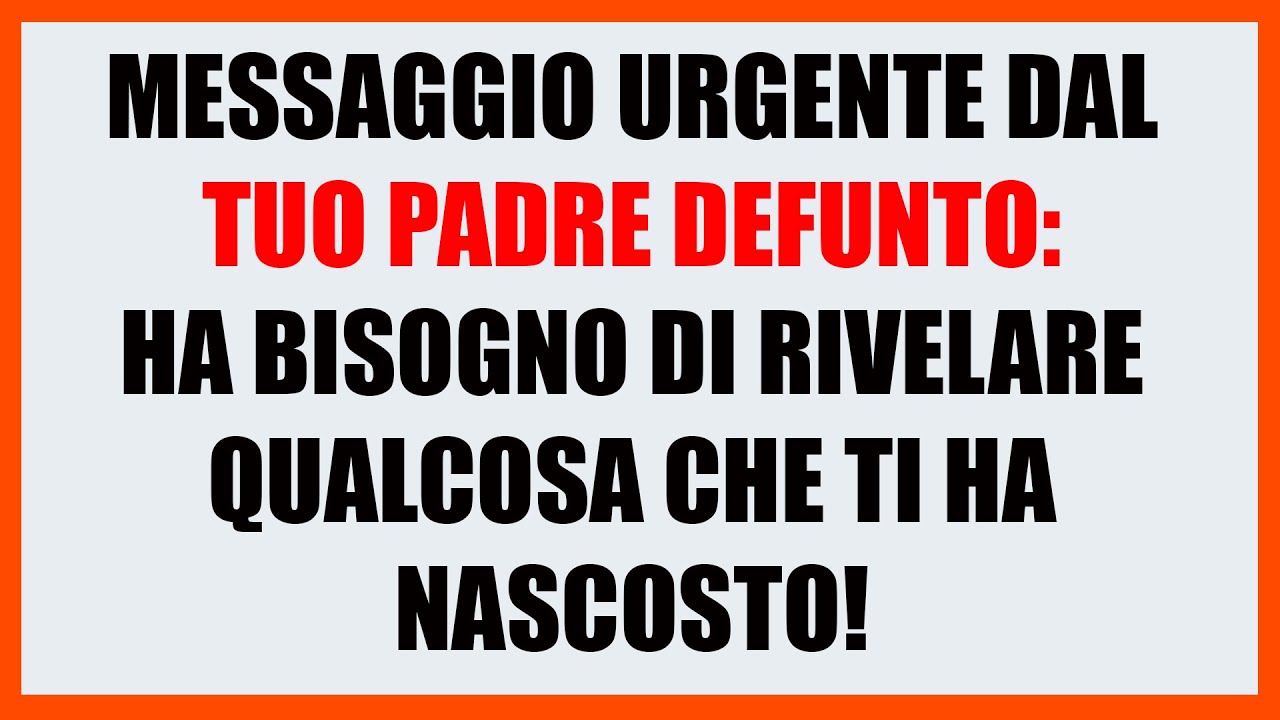 DIO TI STA CERCANDO — ASCOLTA ORA PRIMA CHE SIA TROPPO TARDI!