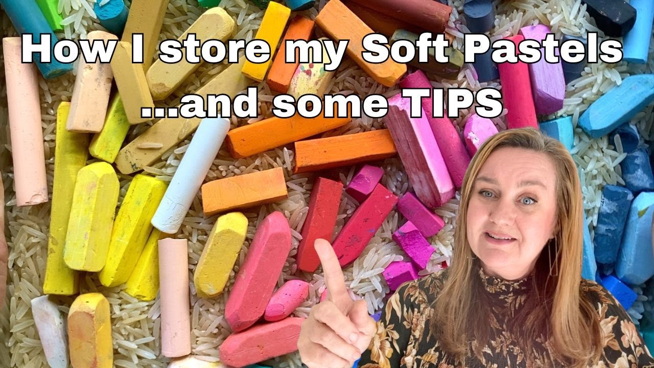 How to store Soft  (Chalk) Pastels | Art Tips | Art supply storage | Travel set up | Sketchbook Art