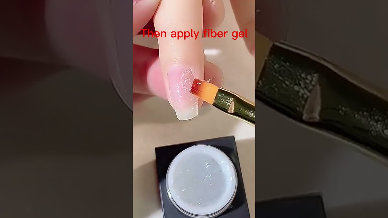 Fiber Glass Gel for Repair your broken nail
