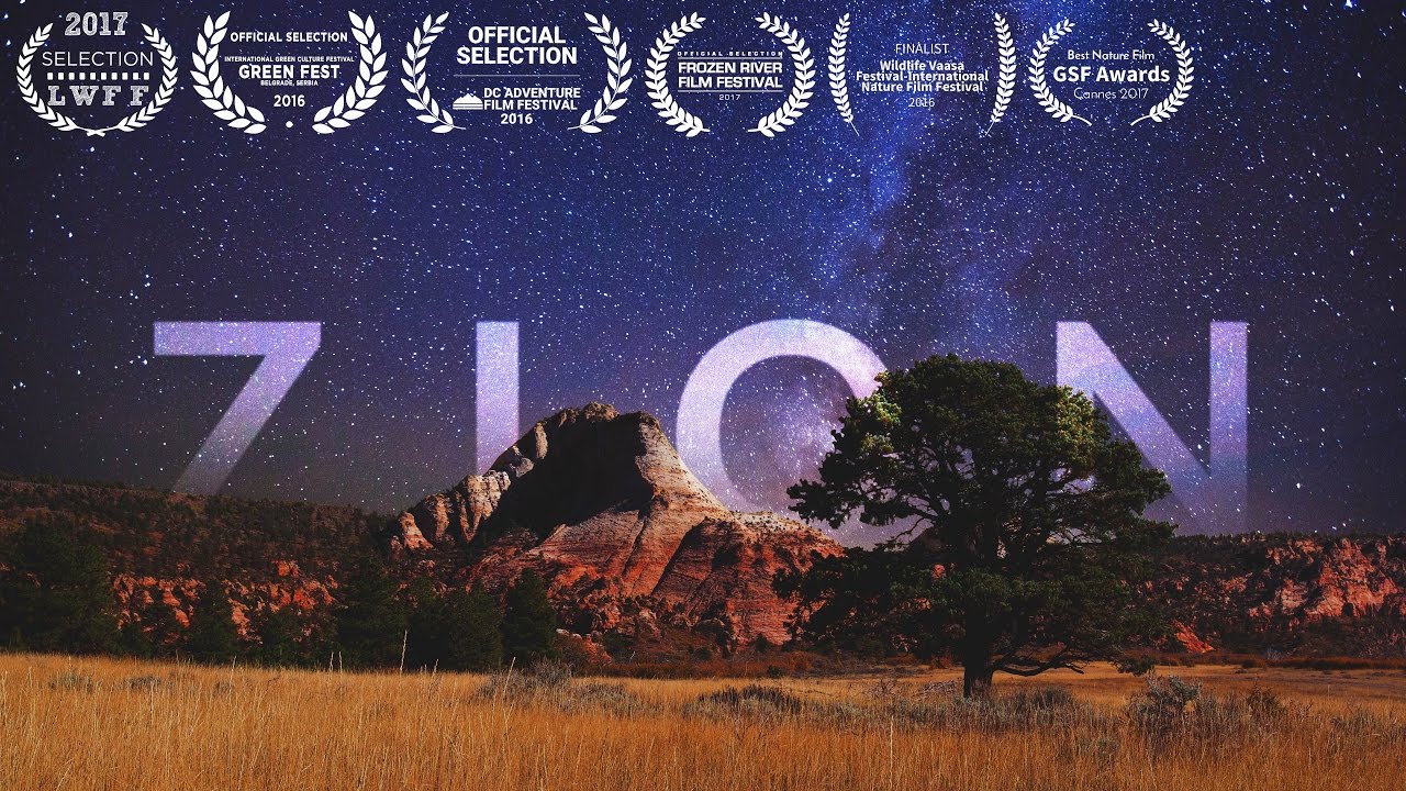 ZION National Park 8K (Visually Stunning 4 Minute Tour)