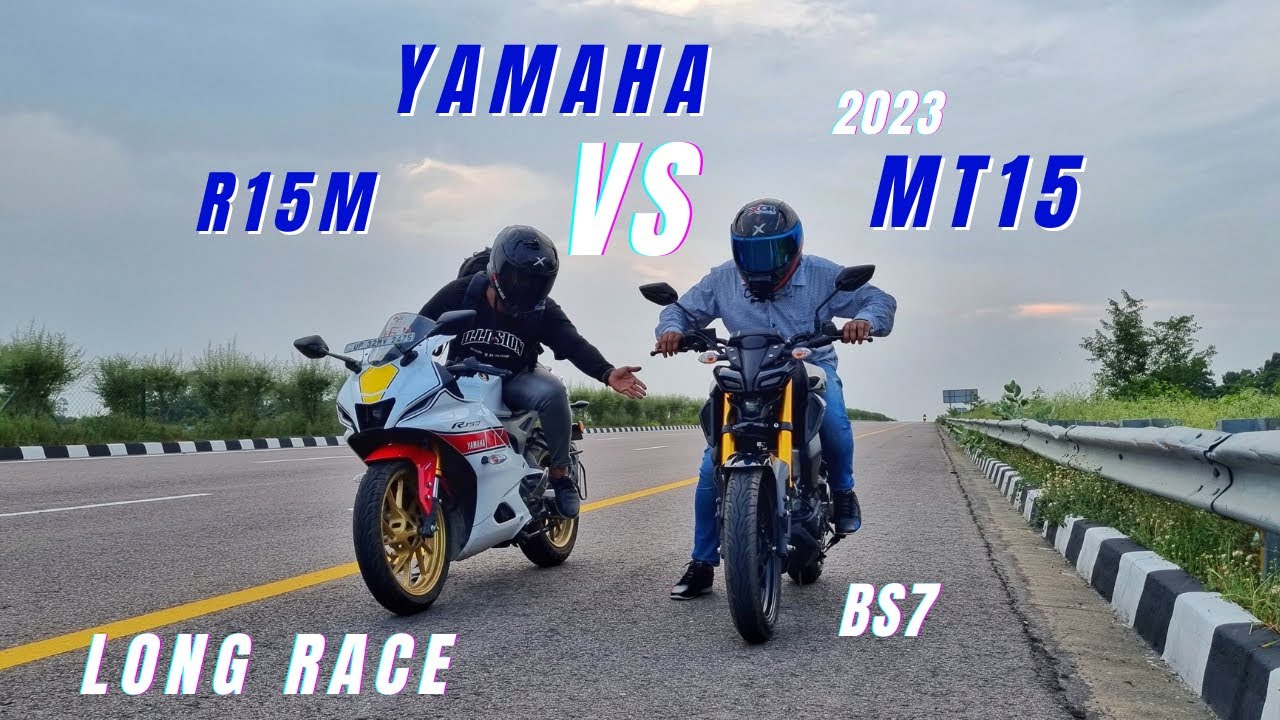 2023 yamaha MT15 Bs7 Vs Yamaha R15m (Anniversary edition) | Fight Between siblings Who will Win?