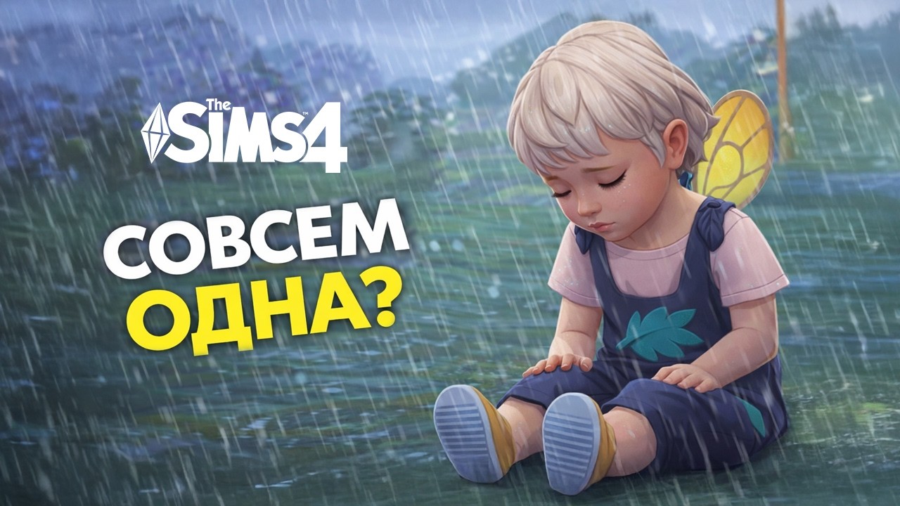 Выживет ли маленькая фея совсем одна в The Sims 4?