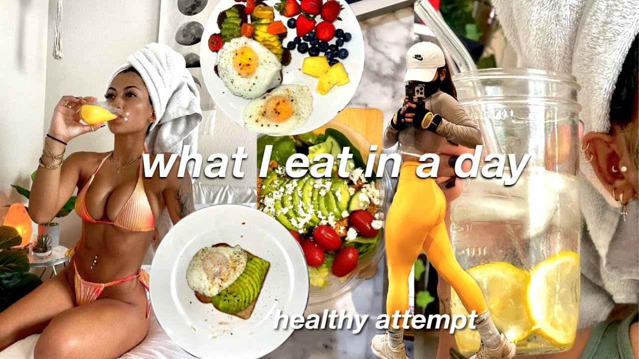WHAT I EAT IN A DAY 🥑🥬🥗HEALTHY LIFESTYLE