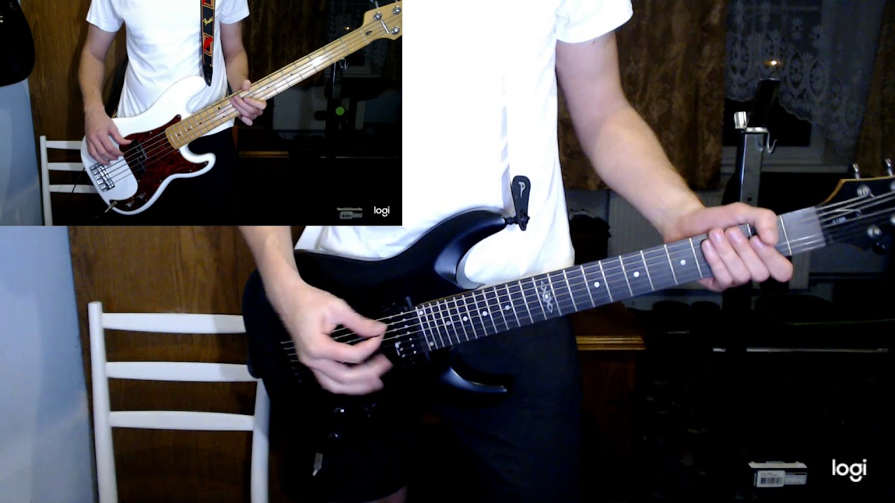 Hollywood Undead - Second Chances guitar and bass cover