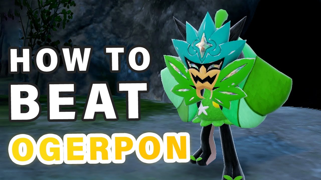 How to Beat Ogerpon and All Masks ► Pokemon Scarlet & Violet