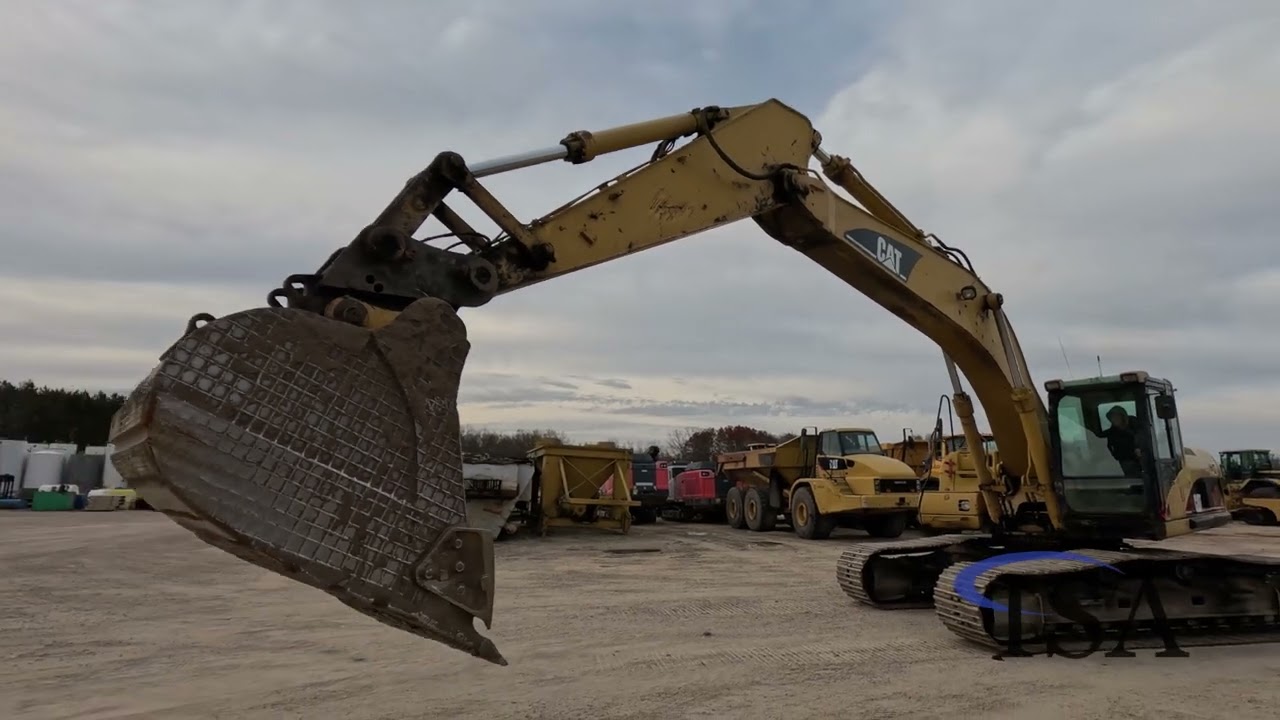 1880 - 2004 Caterpillar 325CL Excavator will be sold at auction!