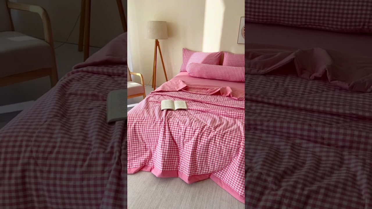 5Pcs Japan Linen | New Colection Bedsets Summer Blanket 230*200 Drap Freesize | ID jp025006