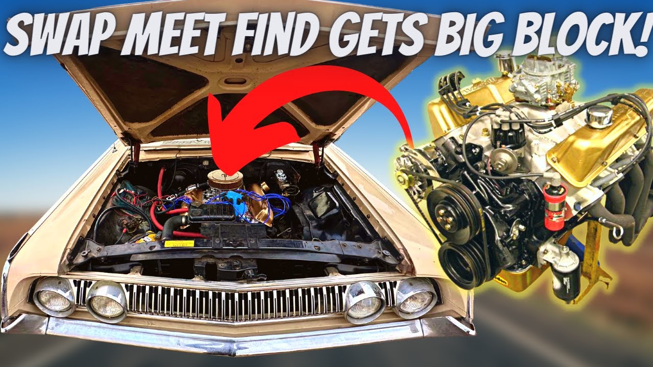 Swap Meet Find!! Rare Mercury Montclair Gets A Budget Big Block!! (Chasing Crappy Cars Ep.18)