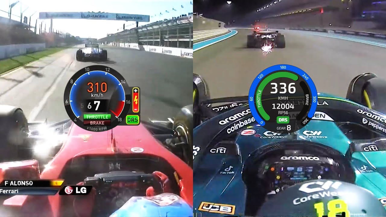 The First DRS Overtake vs The Last One in F1