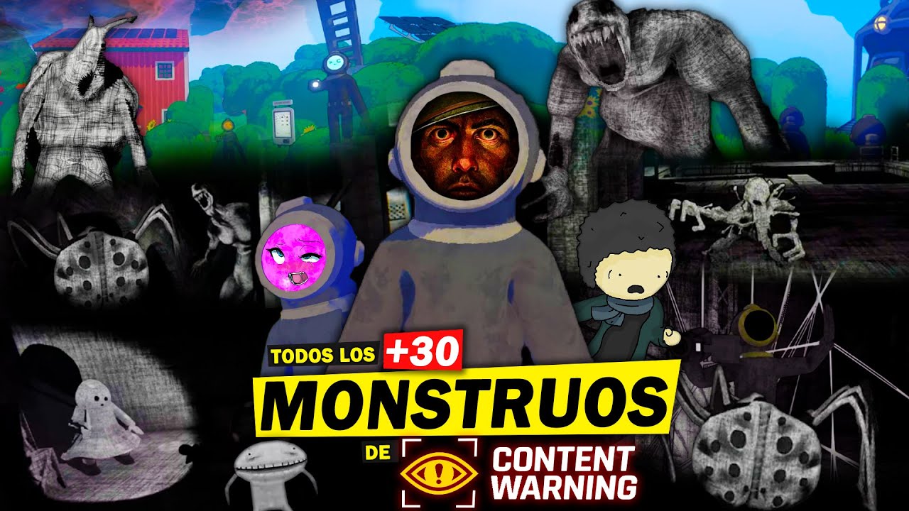 Todos los Monstruos de Content Warning (Más de 30) | Bestiario