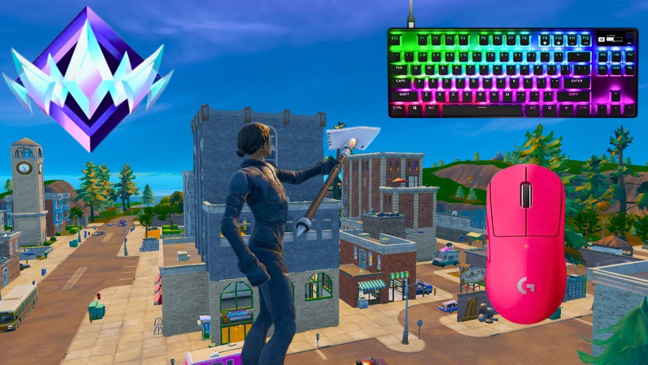 Fortnite Unreal Ranked Reload | Keyboard & Mouse Gameplay | 240 FPS  | 4K