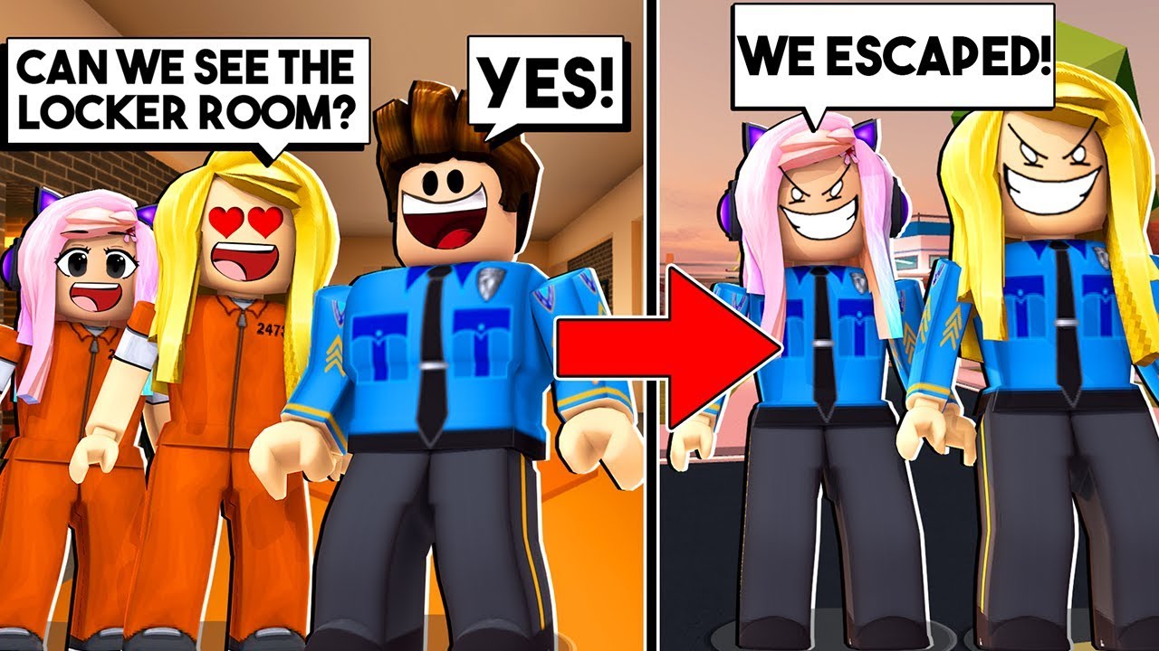 CRIMINALS DRESSED AS POLICE TO ESCAPE FROM PRISON! (Jailbreak)