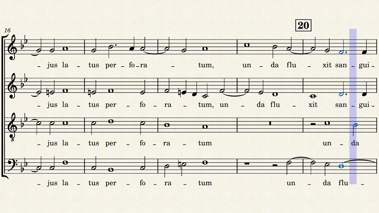 Ave verum corpus - Byrd - Basse