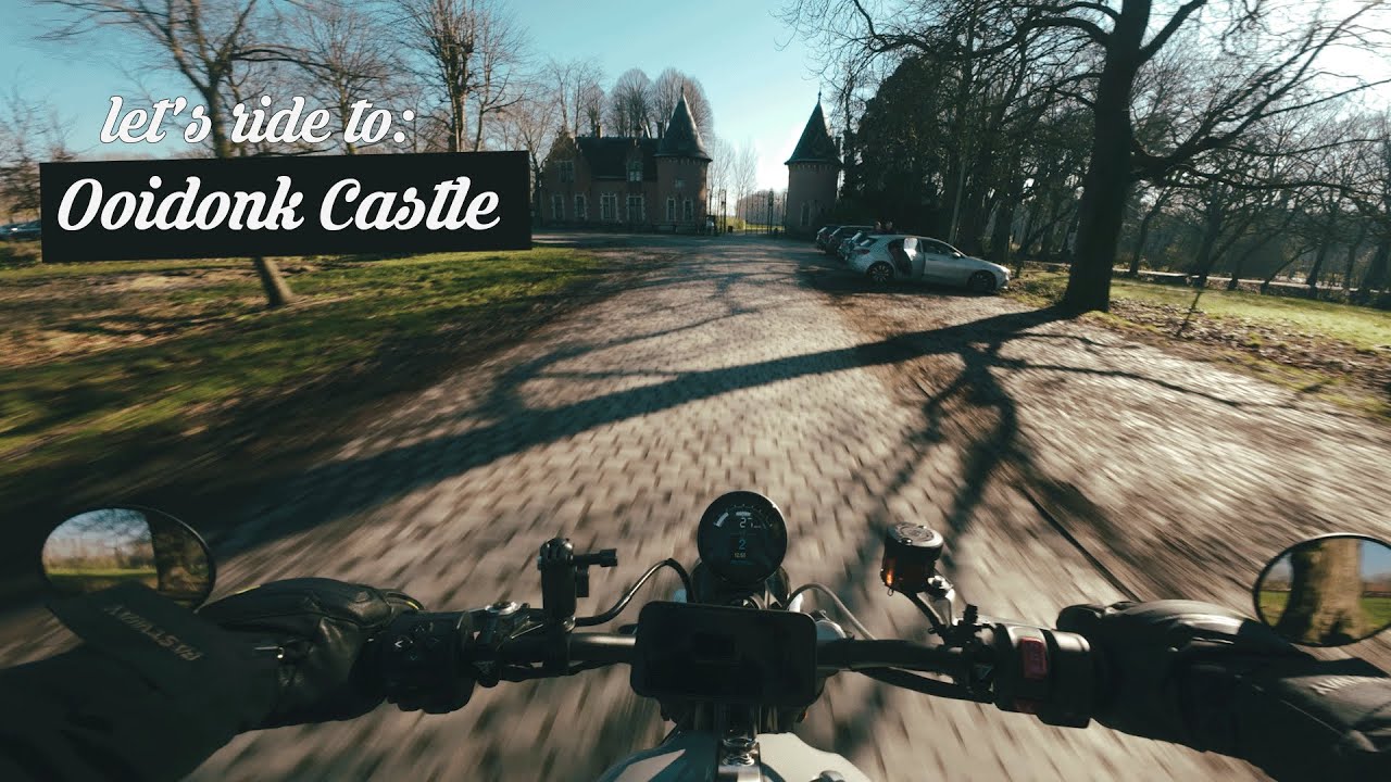 Let's ride to: Ooidonk Castle | Triumph Scrambler 1200x | 4K