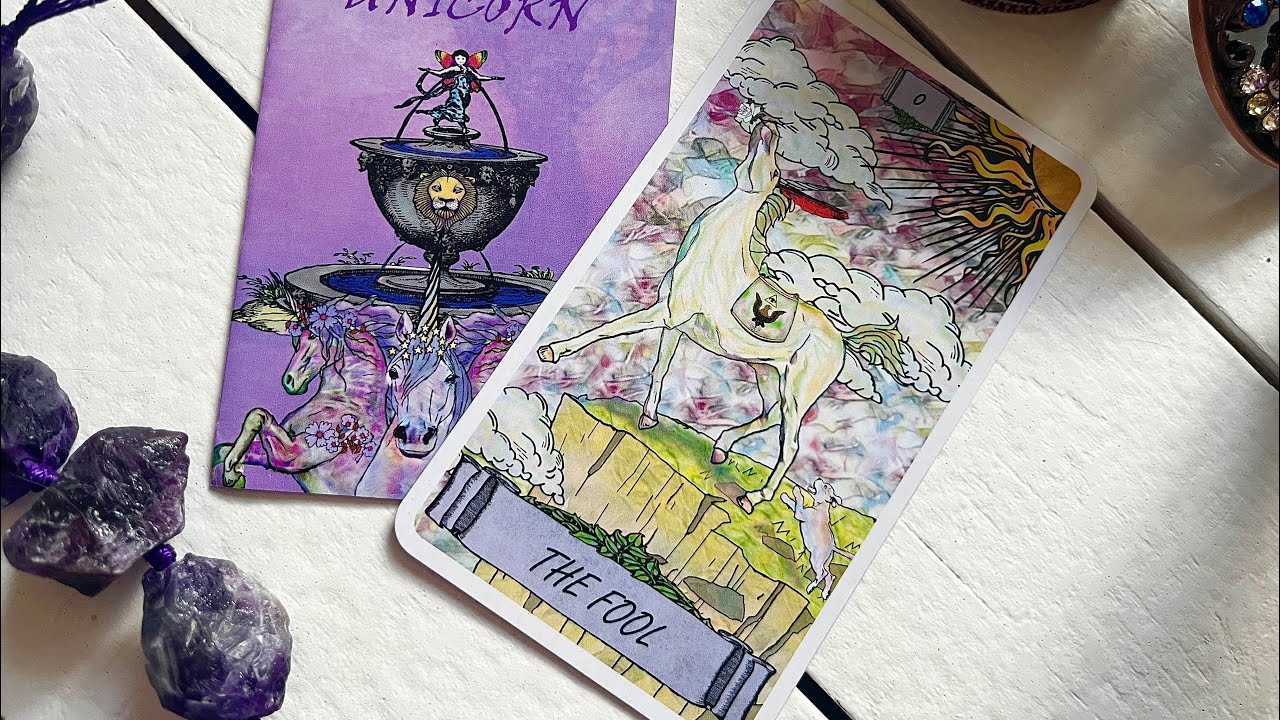 Divine Tarot of the Unicorn Flip Through