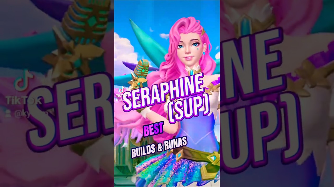 SERAPHINE Top Builds & Runes  Wild Rift Chinese Server #shorts #leagueoflegends #seraphine #wildrift