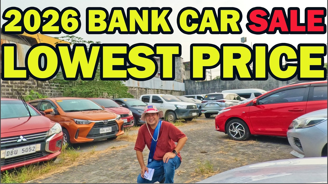 2026 BANK REPO CAR SALE lowest price UP TO 60% OFF SEDAN PICK UP SUV UTILITY VAN 7 SEATERS from BANK