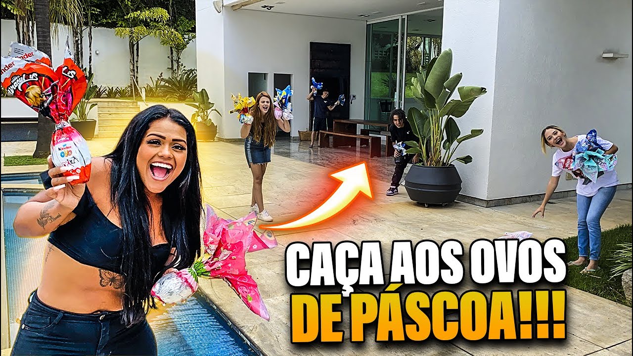 CAÇA AOS OVOS DE PÁSCOA DA FAMILIA LOURES 2021!!!