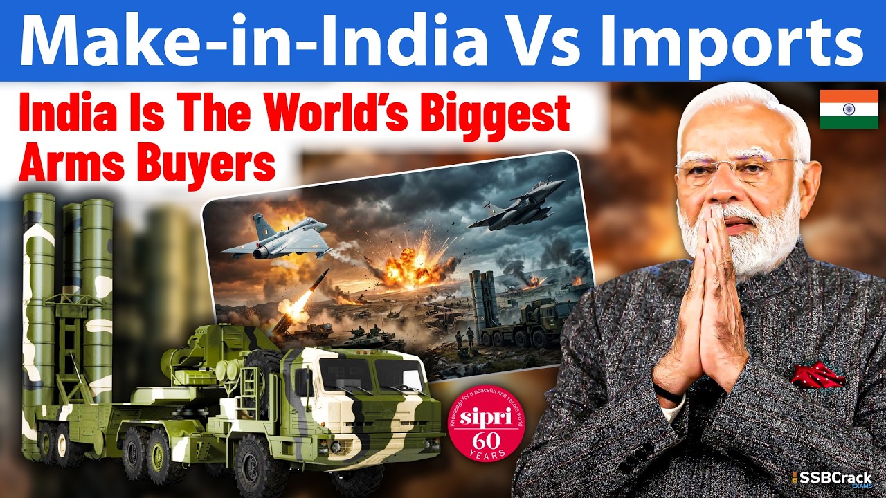 India Emerges as the World’s Second-Largest Arms Importer: SIPRI Report