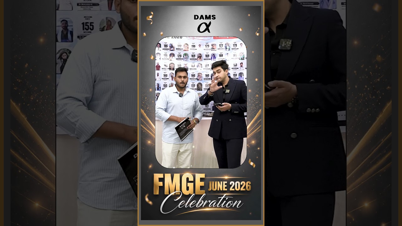 FMGE Celebration June 2026 | Score 164 || Dr. Arun Kumar